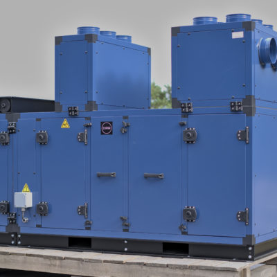 AHU with mixing section